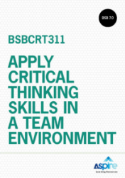 Picture of BSBCRT311 Apply critical thinking skills in a team environment eBook