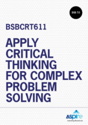Picture of BSBCRT611 Apply critical thinking for complex problem solving eBook