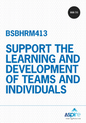 Picture of BSBHRM413 Support the learning and development of teams and individuals eBook