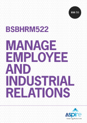 Picture of BSBHRM522 Manage employee and industrial relations ebook