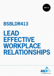 Picture of BSBLDR413 Lead effective workplace relationships eBook
