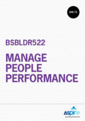 Picture of BSBLDR522 Manage people performance