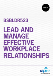 Picture of BSBLDR523 Lead and manage effective workplace relationships eBook