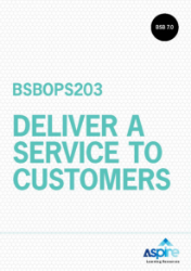 Picture of BSBOPS203 Deliver a service to customers eBook