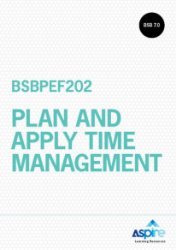 Picture of BSBPEF202 Plan and apply time management eBook