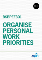 Picture of BSBPEF301 Organise personal work priorities eBook