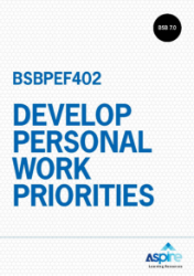 Picture of BSBPEF402 Develop personal work priorities eBook