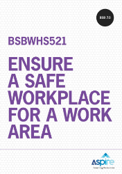 Picture of BSBWHS521 Ensure a safe workplace for a work area eBook (Version 2.1)