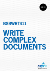 Picture of BSBWRT411 Write complex documents eBook