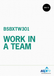 Picture of BSBXTW301 Work in a team eBook (Version 2.1)