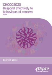 Picture of CHCCCS020 Respond effectively to behaviours of concern eBook