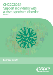 Picture of CHCCCS024 Support individuals with autism spectrum disorder eBook