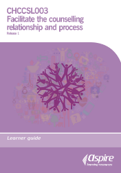 Picture of CHCCSL003 Facilitate the counselling relationship and process eBook