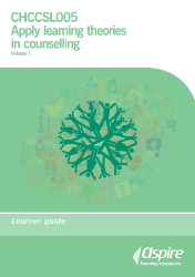 Picture of CHCCSL005 Apply learning theories in counselling eBook