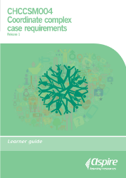 Picture of CHCCSM004 Coordinate complex case requirements eBook