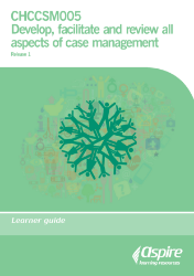 Picture of CHCCSM005 Develop, facilitate and review all aspects of case management eBook