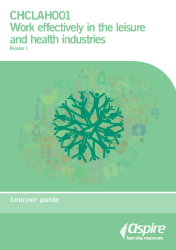 Picture of CHCLAH001 Work effectively in the leisure and health industries eBook