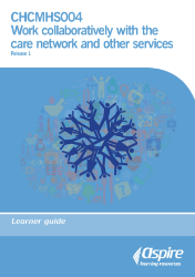 Picture of CHCMHS004 Work collaboratively with the care network and other services eBook