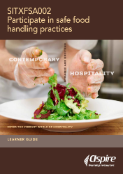 Picture of SITXFSA002 - Participate in safe food handling practices eBook