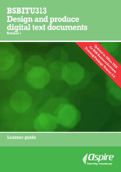 Picture of BSBITU313 Design and produce digital text documents eBook