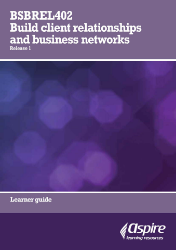 Picture of BSBREL402 Build client relationships and business networks eBook