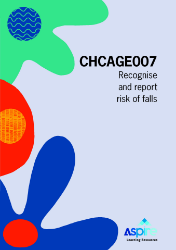 Picture of CHCAGE007 Recognise & report risk of falls eBook