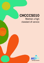 Picture of CHCCCS010 Maintain a high standard of srvce eBook