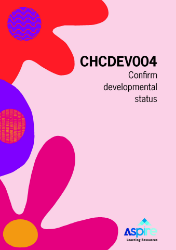 Picture of CHCDEV004 Confirm client develop. status eBook