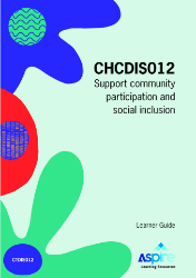Picture of CHCDIS012 Support comm. Particip/social incl eBook
