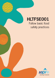 Picture of HLTFSE001 Follow basic food safety practices eBook