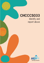 Picture of CHCCCS033 Identify and report abuse eBook