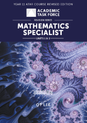 Picture of Mathematics Specialist ATAR Course Revision Series Units 1 and 2