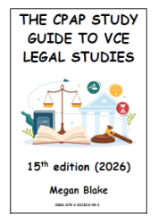 Picture of CPAP Study Guide to VCE Legal Studies 3&4 (2026) 15E